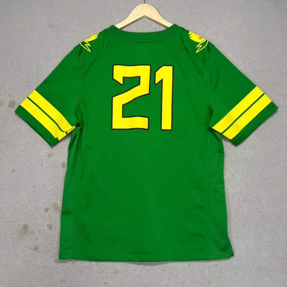 Nike Oregon Ducks Football Jersey Team Issued 21 Mens L NCAA Football NCAA